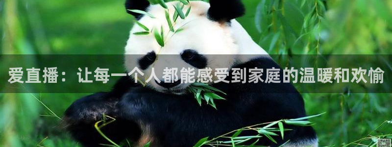 广东劲爆体育在线直播：爱直播：让每一个人都能感受到家庭的温暖和欢愉